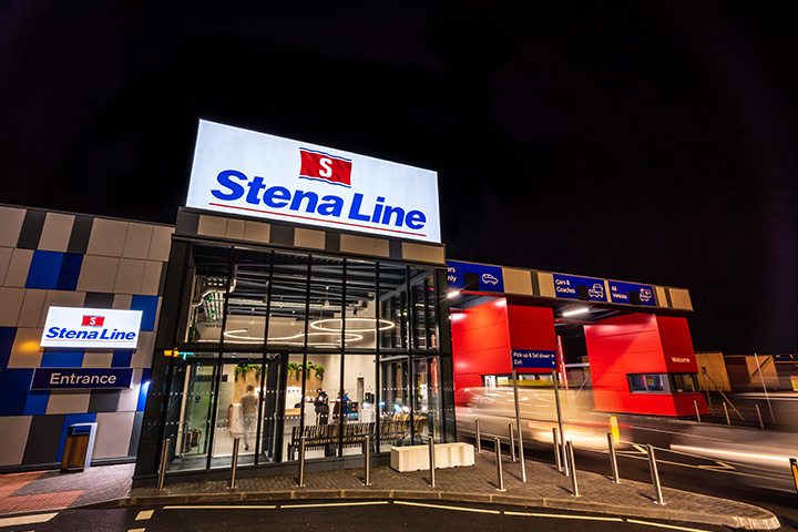Stena Line signage